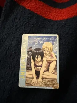 Union Arena Attack On Titan Action Point Card Mikasa(ENG) UE10BT-AOT-1-AP02 - Image 1