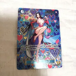 Boa Hancock OP07-051 SR Parallel SP Emperors in the New World One Piece Card NM - Image 1