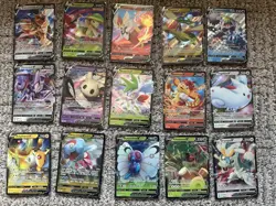 🌟 Pokemon V Card Lot - 15 Cards - Authentic TCG Collection 🌟 - Image 1