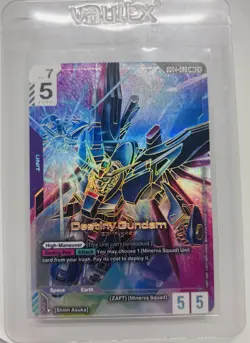 Destiny Gundam LR++ GD04-050 Phantom Aria Gundam Card Game - Image 1