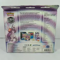 Pokemon Trading Card Game Origin Forme Palkia VSTAR League Battle Deck Sealed 820650852732 - Image 2