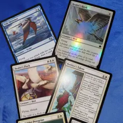 Complete Commander Deck Magic MTG-100 Cards *Fancy Flying BIRDS Tribal Azorius* - Image 5