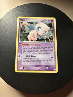 Pokemon Card: Mew 10/92 LP- Holo Rare- EX Legend Maker - Image 3