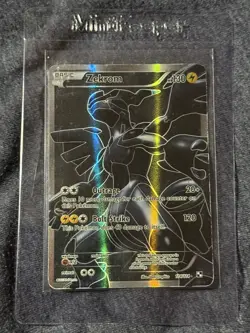 Pokemon TCG Zekrom Black White Holo Card 114/114 Full Art Ultra Rare MP/HP - Image 1