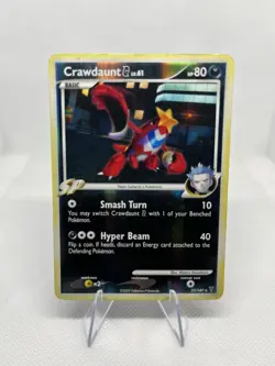 Crawdaunt G 23/147 Platinum Supreme Victors Reverse Holo Pokemon Card - Image 1