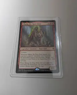 Magic The Gathering (MTG) Card Ilharg, The Raze-Boar - War of the Spark (WAR) - Image 2