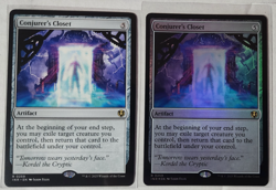 2x CONJURER'S CLOSET - 1x Reg & 1x Foil - Innistrad Remastered - MTG Rare #259 - Image 1