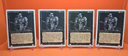 ⚫⚫ (4) 1994 Magic The Gathering HYPNOTIC SPECTER REVISED 3RD EDITION PLAYED⚫2 - Image 1