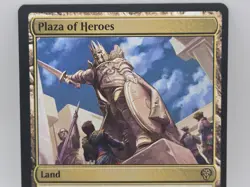 Plaza of Heroes MTG NM Dominaria United Rare Legendary Land DMU - Image 2