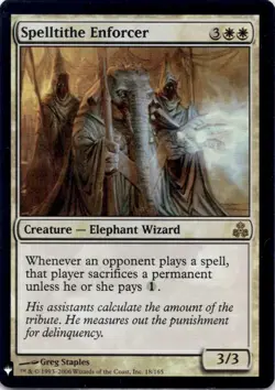 Spelltithe Enforcer LIST #18 Rare The List Reprints Magic: The Gathering NM - Image 1