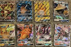 Pokemon TCG Holo GX Card Lot - Charizard, Pikachu, Raichu, Blastoise, Snorlax - Image 1