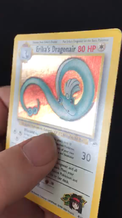 Pokemon TCG Erika's Dragonair 4/132 Holo Rare Gym Heroes LP Condition WOTC 2000 - Image 2