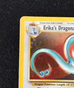 Pokemon TCG Erika's Dragonair 4/132 Holo Rare Gym Heroes LP Condition WOTC 2000 - Image 3