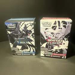Pokemon TCG SV10.5 Black Bolt & White Flare Booster Bundle Lot Sealed New - Image 1