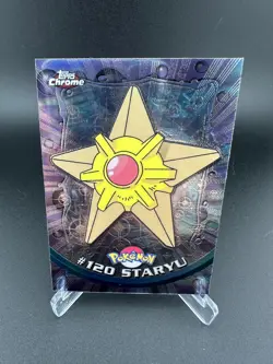 Staryu #120 Holo Topps Chrome Trading Cards Series 2 Pokemon NM - Image 1