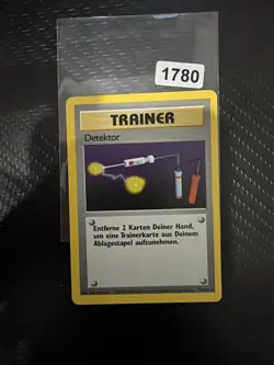 Pokemon Karte Detektor 74/102 Base Set 1. Edition Deutsch Basis - Image 1