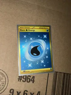 Basic Water Energy 279/193 Pokemon Paldea Evolved Gold Hyper Rare NM - Image 1