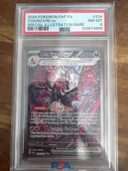 2024 Pokemon Paldean Fates 234 Charizard EX PSA 8 151847790 - Image 1