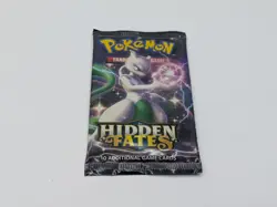 Hidden Fates - Sealed Booster Pack - Mewtwo Art - Pokemon Sun & Moon TCG - Image 1