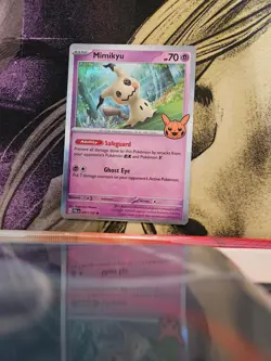 Mimikyu 097/193 Rare Trick or Trade Pokemon Holo Near Mint - Image 1