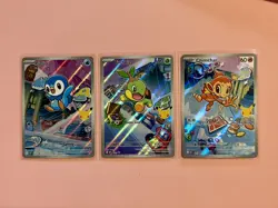 Pokemon First Partner Illustration Series 1 Gen 4 Sinnoh pokemon pack fresh - Image 1
