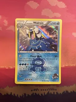 Pokemon Card Team Aqua's Walrein Double Crisis Holo Rare 5/34 Near Mint - Image 1