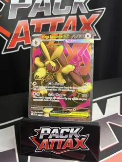 Pokemon TCG Phantasmal Flames Mega Lopunny ex 115/094 Full Art Holo - Image 1