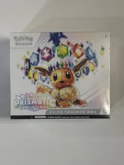 Pokemon Prismatic Evolutions ETB Elite Trainer Box TCG Sealed - Image 1