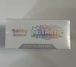 Pokemon Prismatic Evolutions ETB Elite Trainer Box TCG Sealed - Image 2