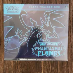 Pokemon Mega Evolution Phantasmal Flames Elite Trainer Box, Mega Charizard X - Image 1