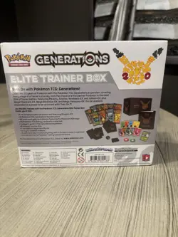 Pokemon Elite Trainer Box Generations 20th Anniversary ETB Factory Sealed - Image 2