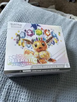 Pokemon TCG Scarlet Violet Prismatic Evolutions Elite Trainer Box ETB New Sealed - Image 1