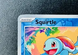 Squirtle 007/165 💫 FIVE SWIRLS! 🌀 Pokemon MEW 151 Cosmos Holo Promo - Image 4