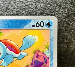 Squirtle 007/165 💫 FIVE SWIRLS! 🌀 Pokemon MEW 151 Cosmos Holo Promo - Image 5