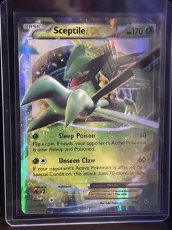 The Pokemon Company Sceptile EX Ultra Rare Holo 7/98 XY Ancient Origins 170 HP - Image 1