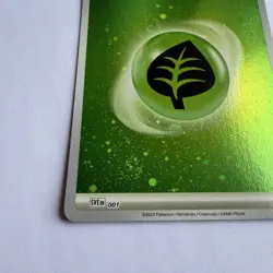 Pokemon TCG 151 Cosmos Holo Grass Energy 001 *4 Swirls* Pack Fresh / NM - Image 2