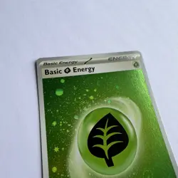 Pokemon TCG 151 Cosmos Holo Grass Energy 001 *4 Swirls* Pack Fresh / NM - Image 4