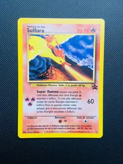 Carte Pokemon Sulfura 21 Promo Wizards Black Star FR Near Mint - Image 1