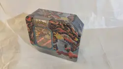 Pokemon TCG Paldea Partners Skeledirge EX Tin 5 Booster Packs Factory Sealed - Image 1