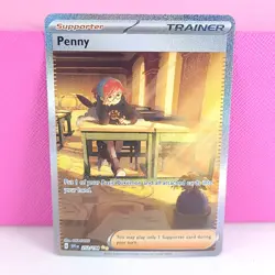 Pokemon Penny 252/198 Special Illustration Rare SV01: Scarlet & Violet LP - Image 1