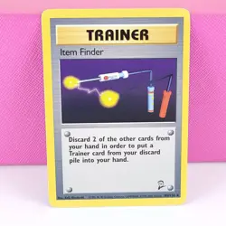 Pokemon Item Finder 103/130 Base Set 2 LP - Image 1