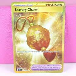 Pokemon Bravery Charm 175/142 Sv07: Stellar Crown LP - Image 1