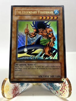 YuGiOh! The Legendary Fisherman PSV-076 1st Edition Ultra Rare MP/HP - Image 1