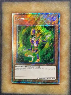 Yugioh Krebons RA03-EN201 Platinum Secret Rare 1st Ed NM - Image 1