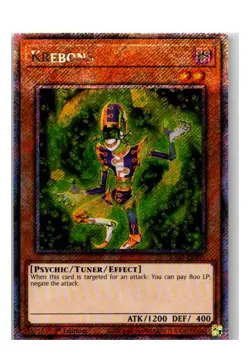 Krebons (Platinum Secret Rare) RA03-EN201 Quarter Century Bonanza Yu-Gi-Oh NM - Image 1