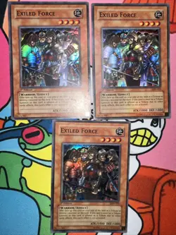 3x Exiled Force - MP/LP - LOD-023 - 1st Edition - Super Rare - Yu-Gi-Oh! TCG - Image 2