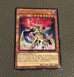 YuGiOh Nightmare Magician- Super Rare 1st Edition - Image 1