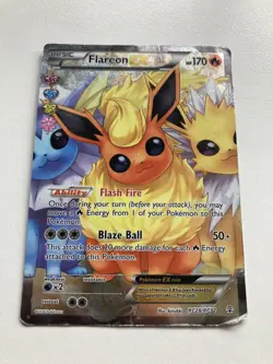 Pokemon TCG Flareon-EX Generations Card RC28/RC32 - Image 1