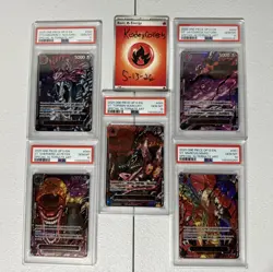One Piece OP13 Five Elders God Demon Pack Sequential Red SP ALT ART PSA 10 - Image 2