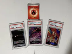 One Piece OP13 Five Elders God Demon Pack Sequential Red SP ALT ART PSA 10 - Image 3